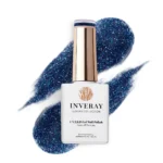 Inveray UV/LED Gel Nail Polish Luxury Collection N°161 AQUAMARINE SPARKLE