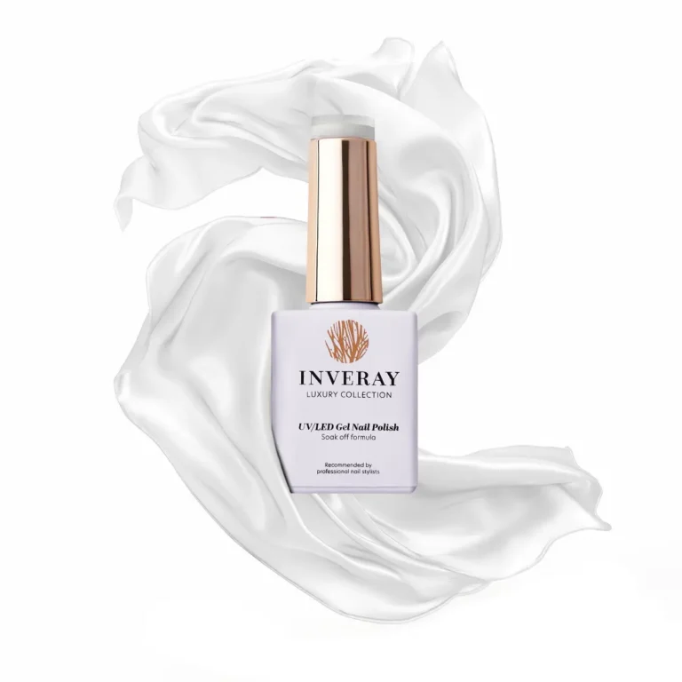 Inveray UV/LED Gel Nail Polish Luxury Collection N°162 SNOW WHITE