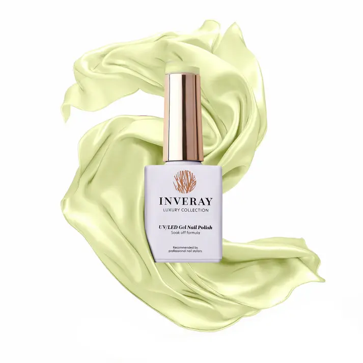 Inveray UV/LED Gel Nail Polish Luxury Collection N°245 LIME EPIPHANY